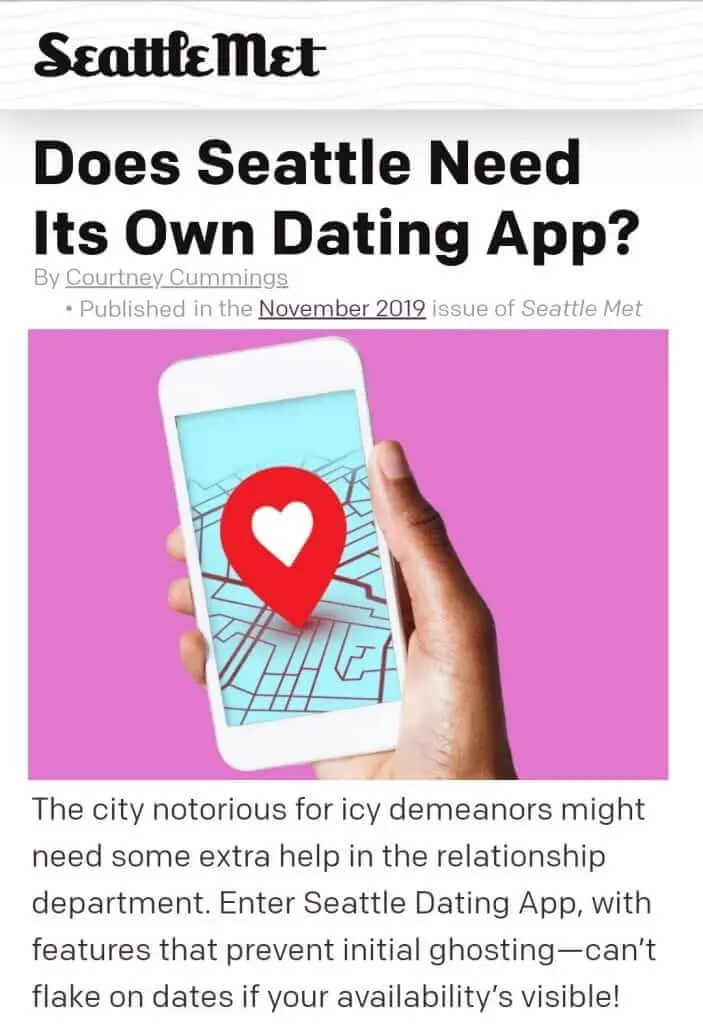 Good dating apps in Seattle
